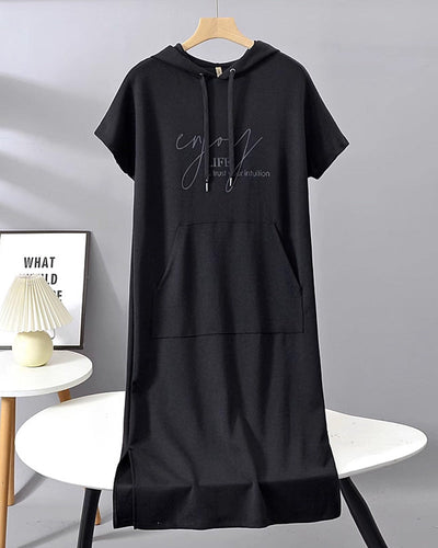 Bridget - Casual Hoodie Dress
