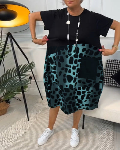 Sherlene - Leopard Print Dress