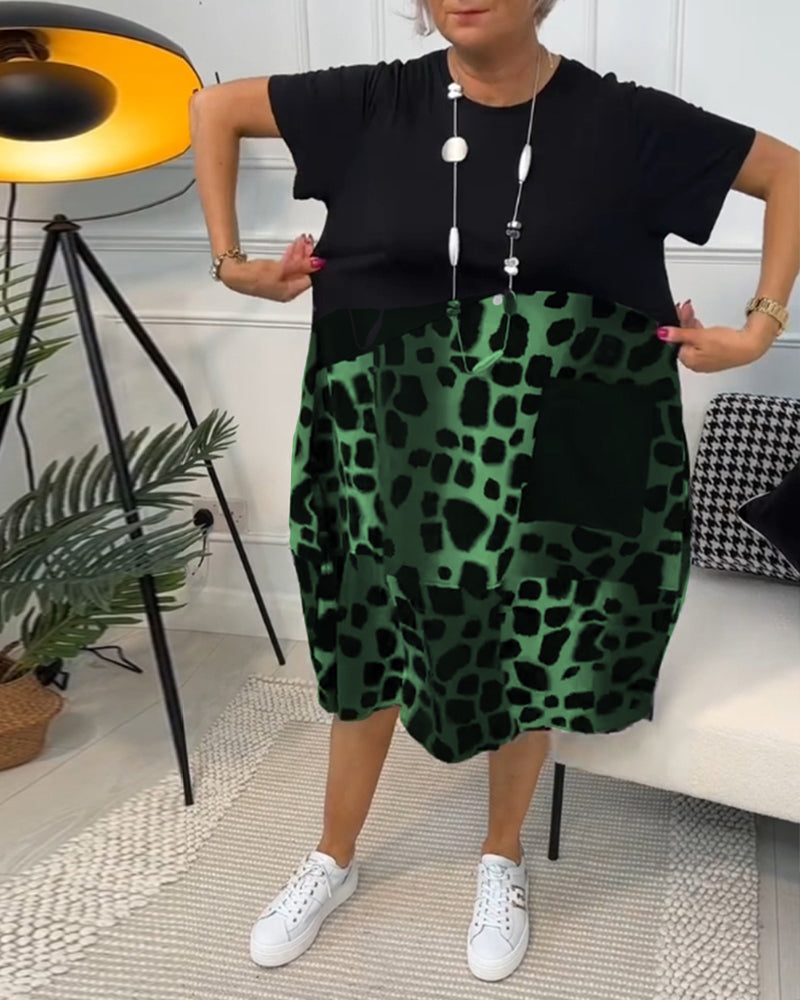 Sherlene - Leopard Print Dress