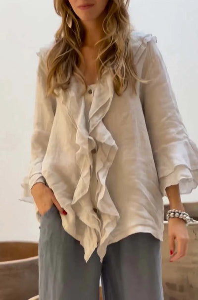 Loralei - Stylish Ruffled Blouse