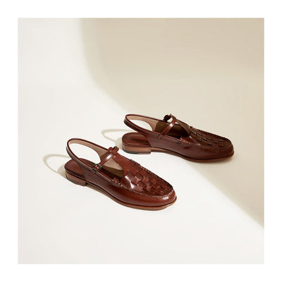 Eliara - Woven Charm Sandals