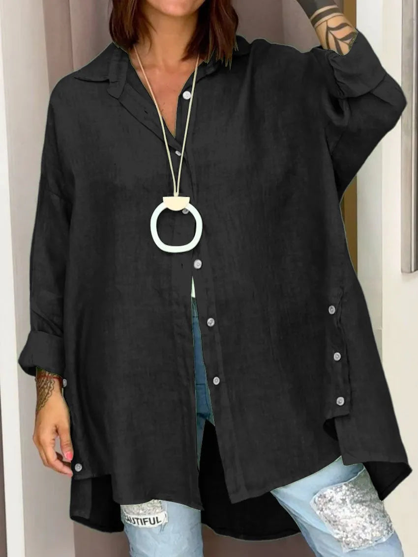 Zephina - Oversized Button Shirt